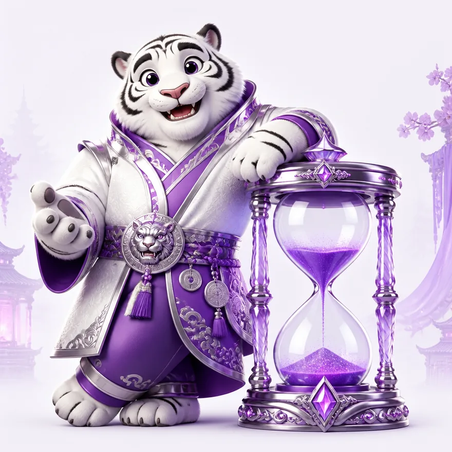 Ornate hourglass — SlotsCharm