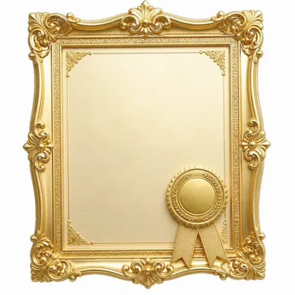 Framed certificate — SlotsCharm