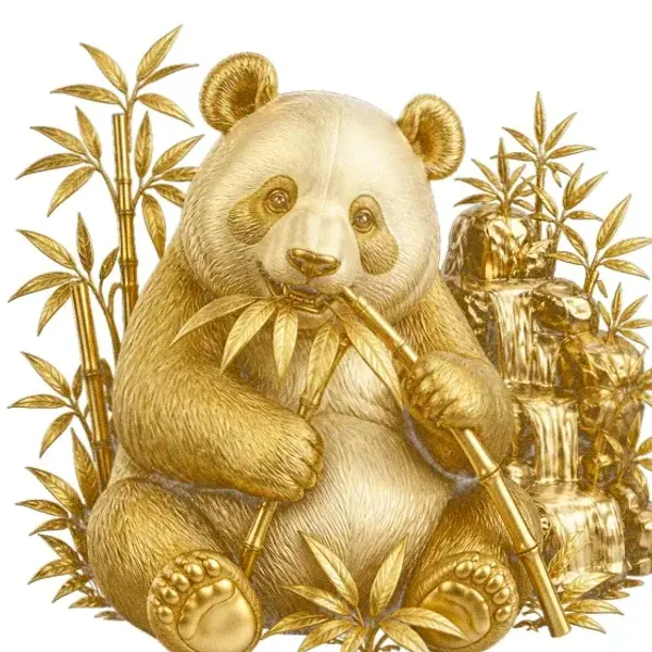 Panda eating bamboo — SlotsCharm