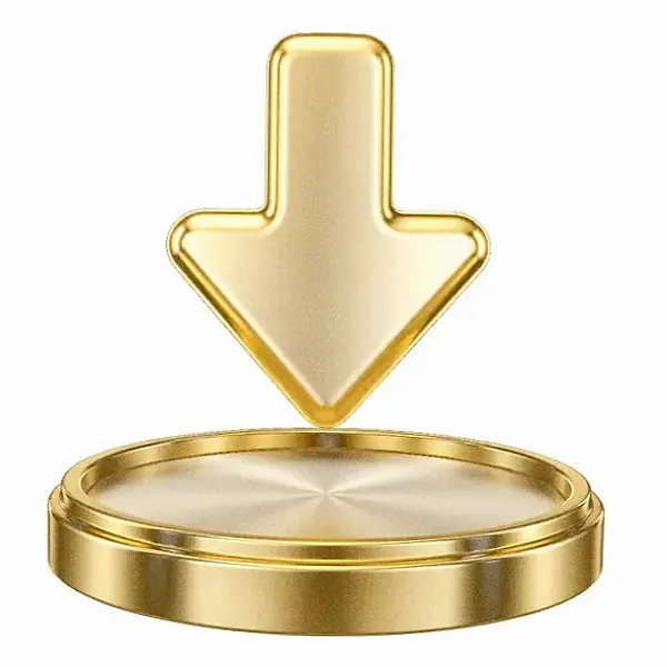 Downward arrow button — SlotsCharm