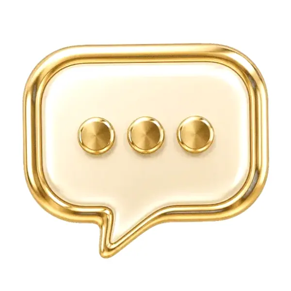 Three-dot speech bubble — SlotsCharm