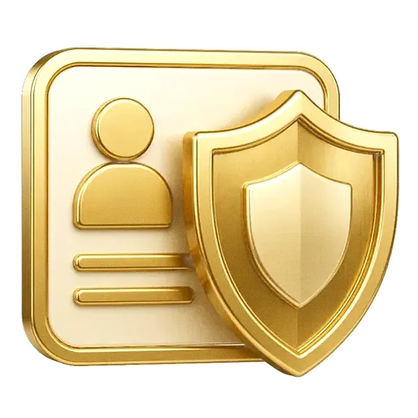 Shield and id card — SlotsCharm