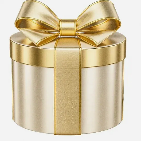 Round gift box — SlotsCharm